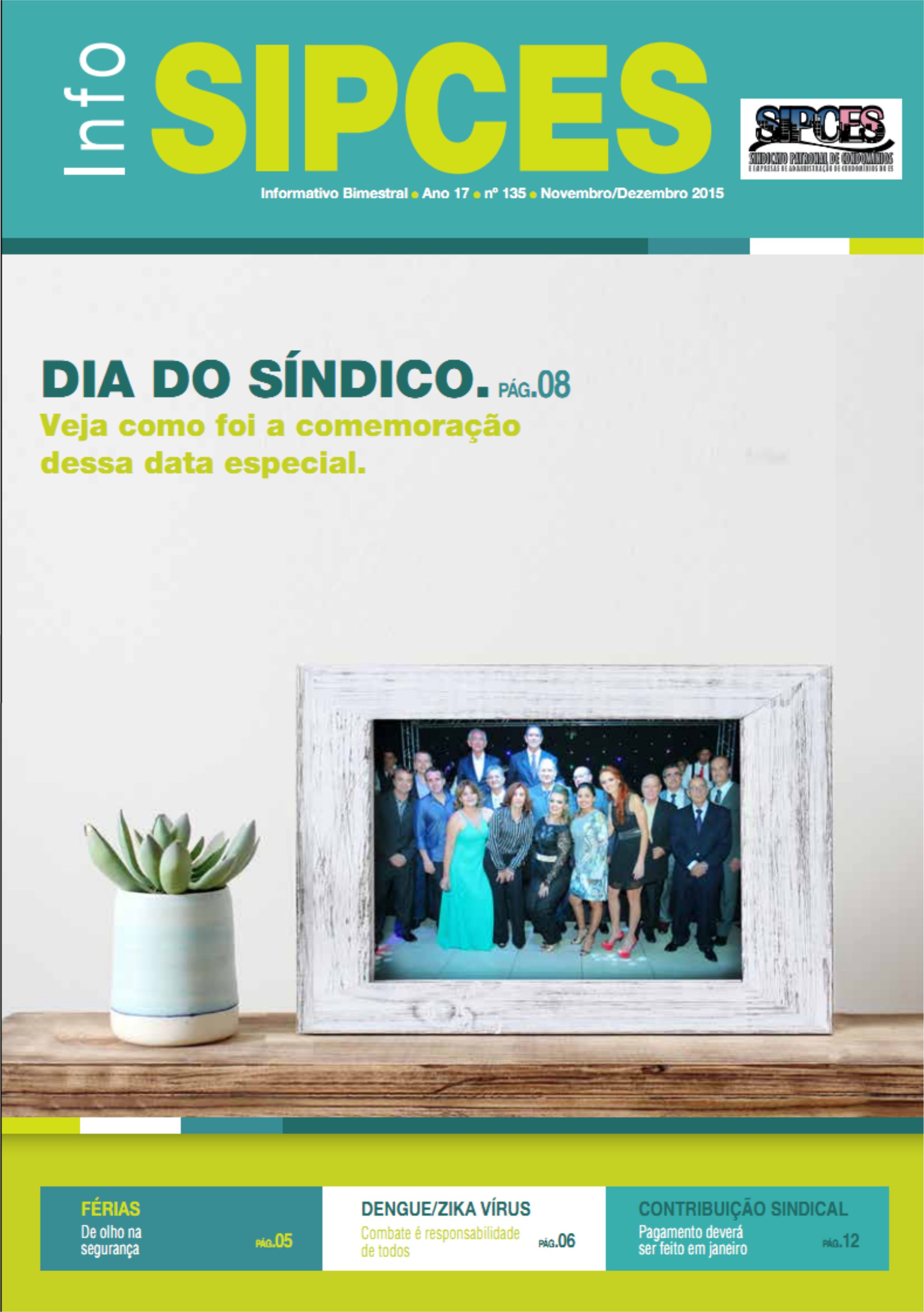 Capa: InfoSIPCES Novembro/Dezembro