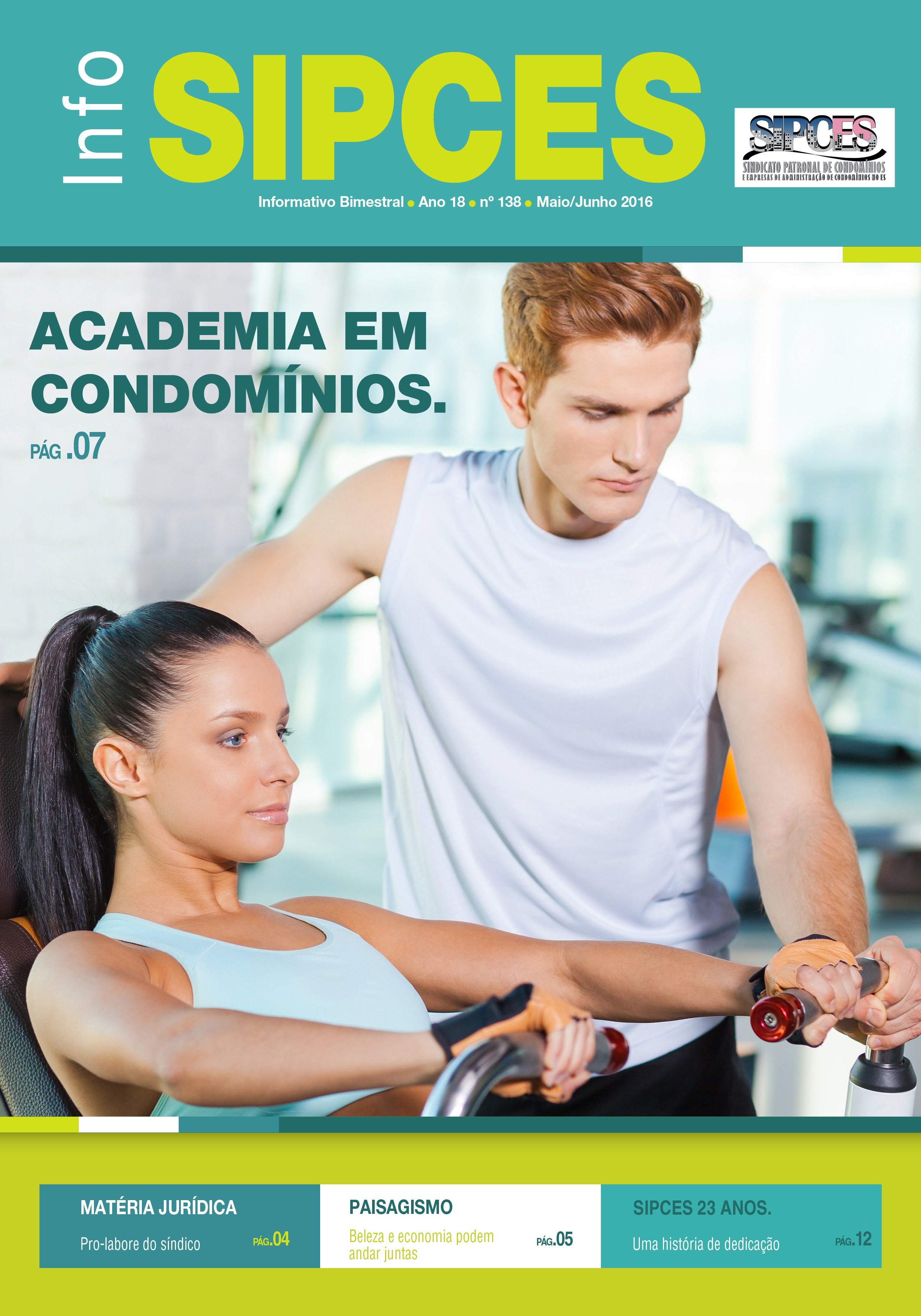 Capa: InfoSIPCES Maio/Junho