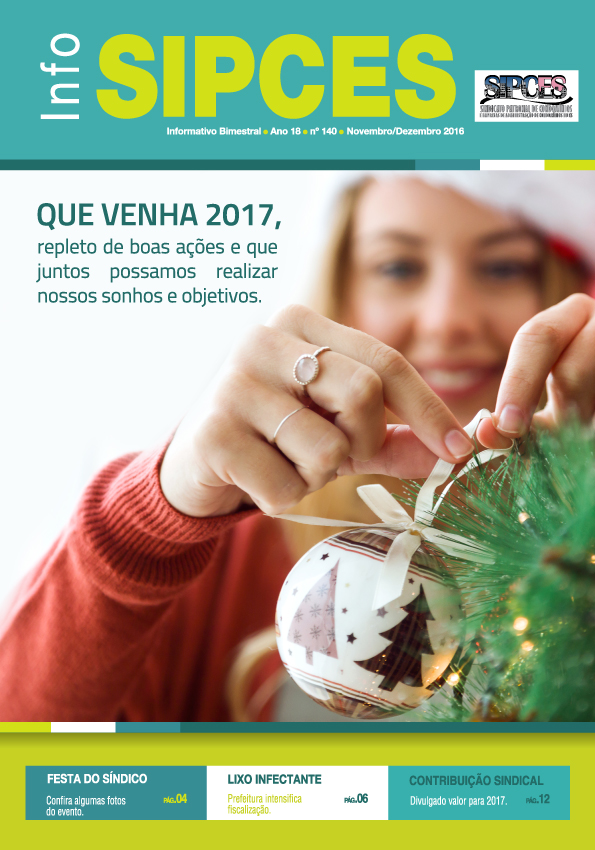 Capa: InfoSIPCES Novembro/Dezembro