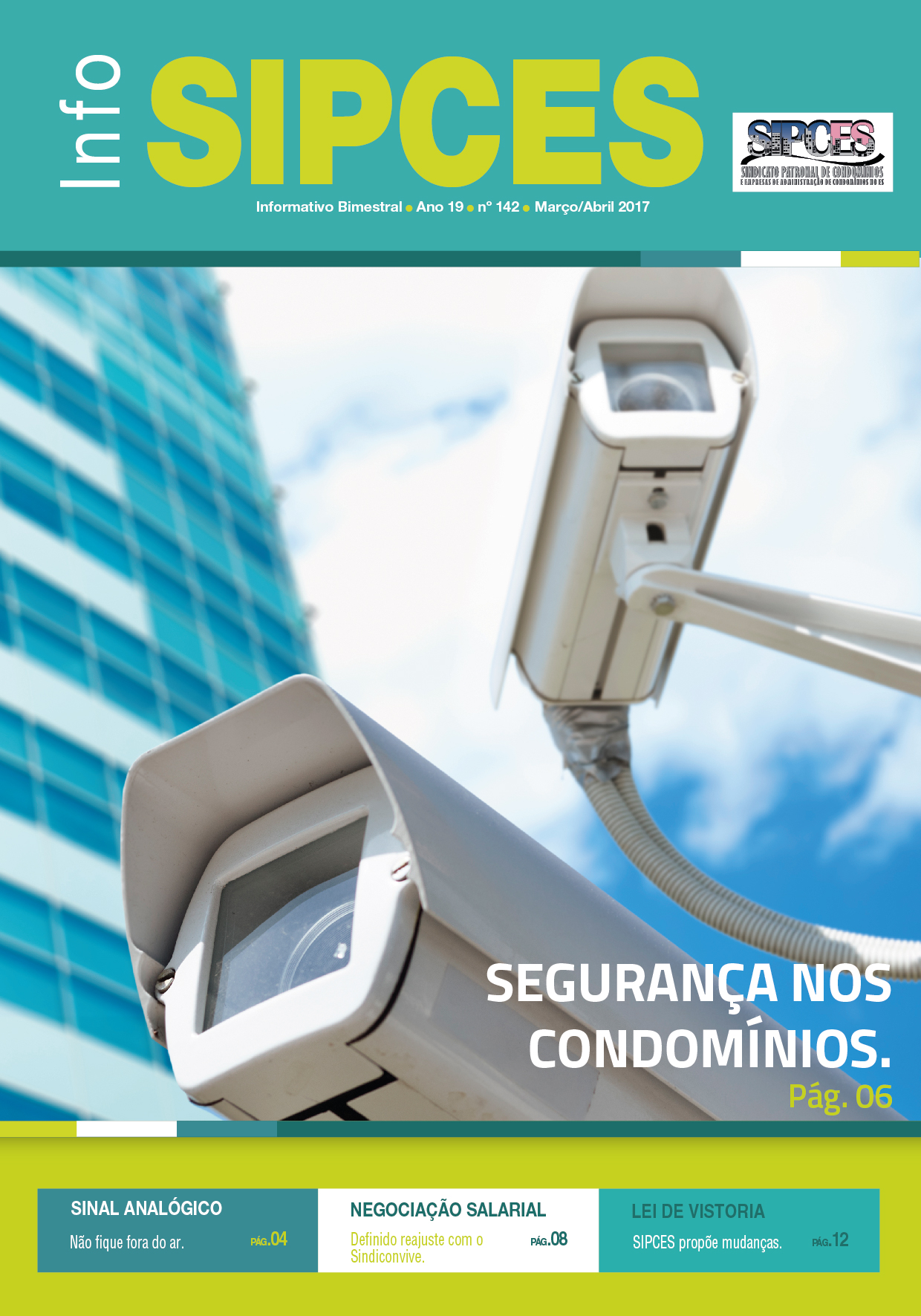 Capa: InfoSIPCES Março/Abril