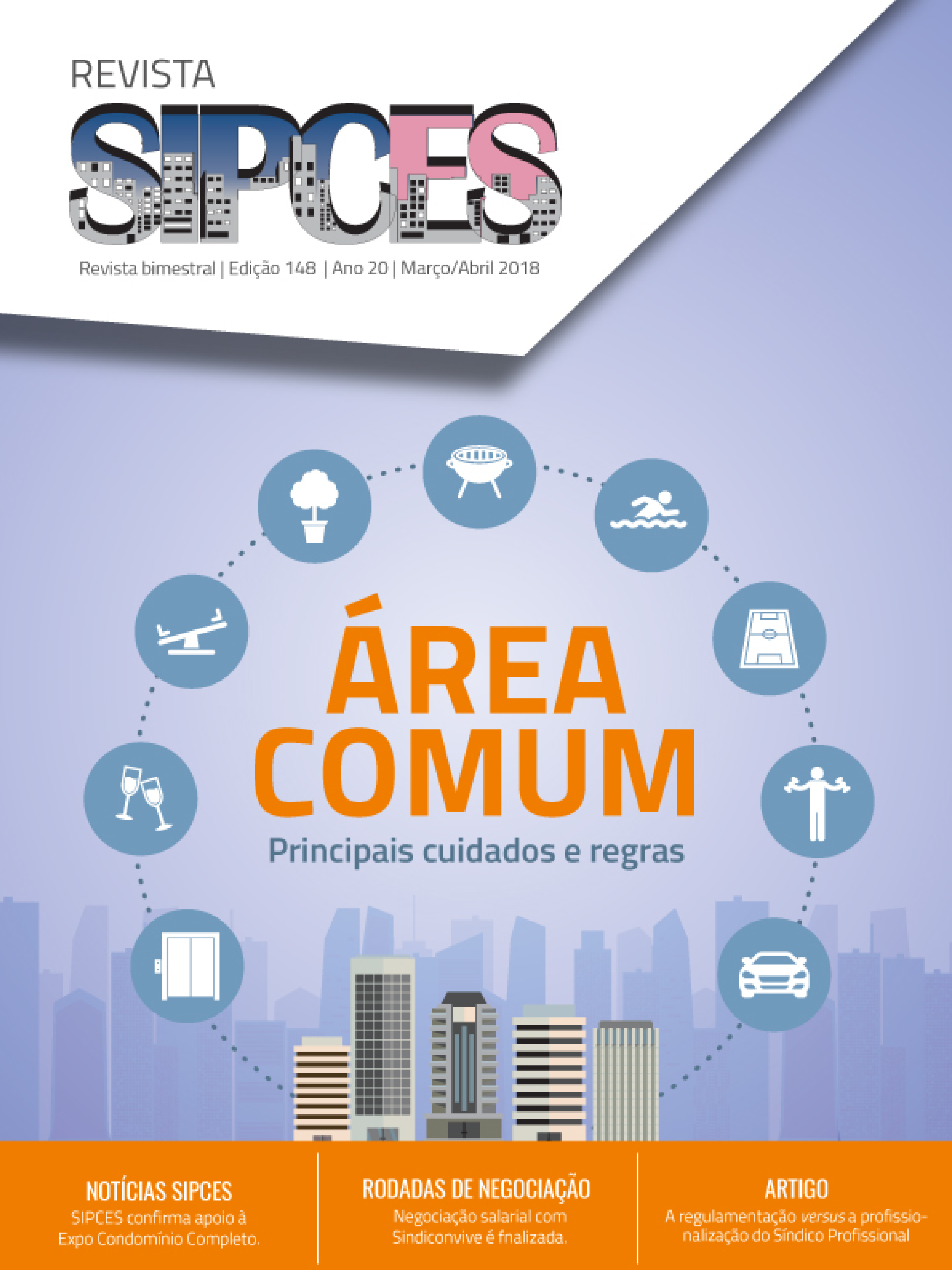 Capa: Revista SIPCES Março/Abril