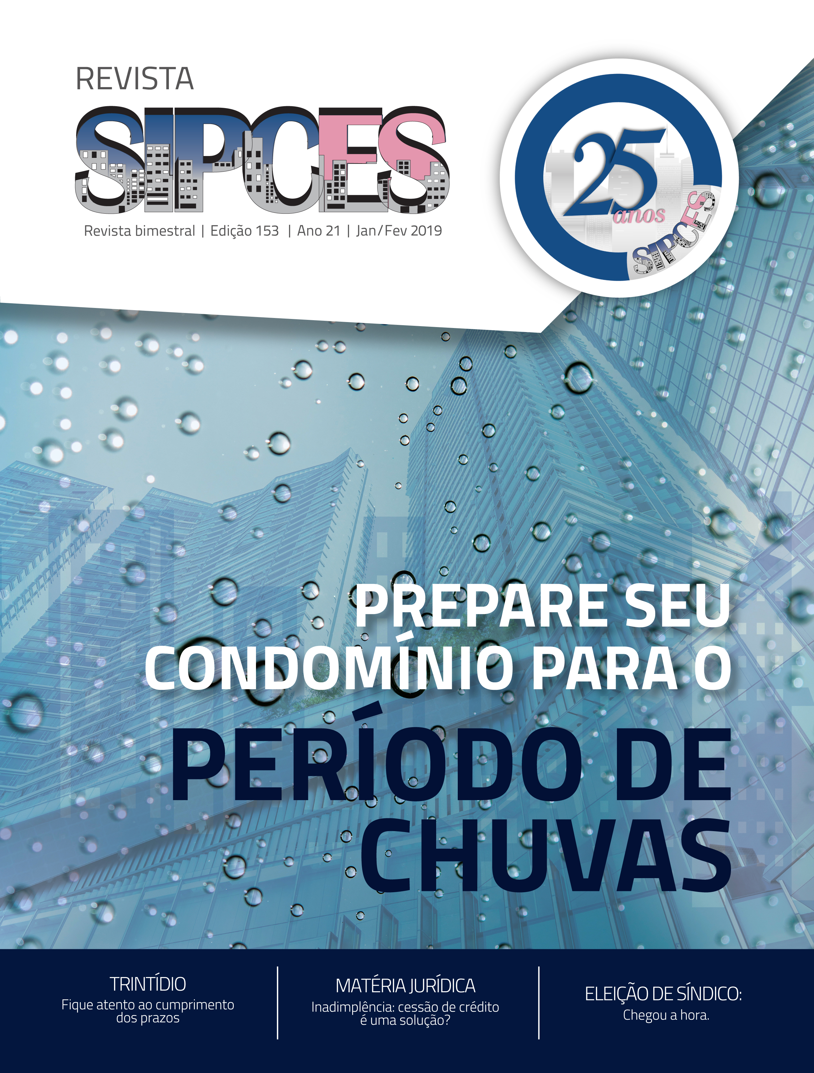 Capa: Revista SIPCES Janeiro/Fevereiro