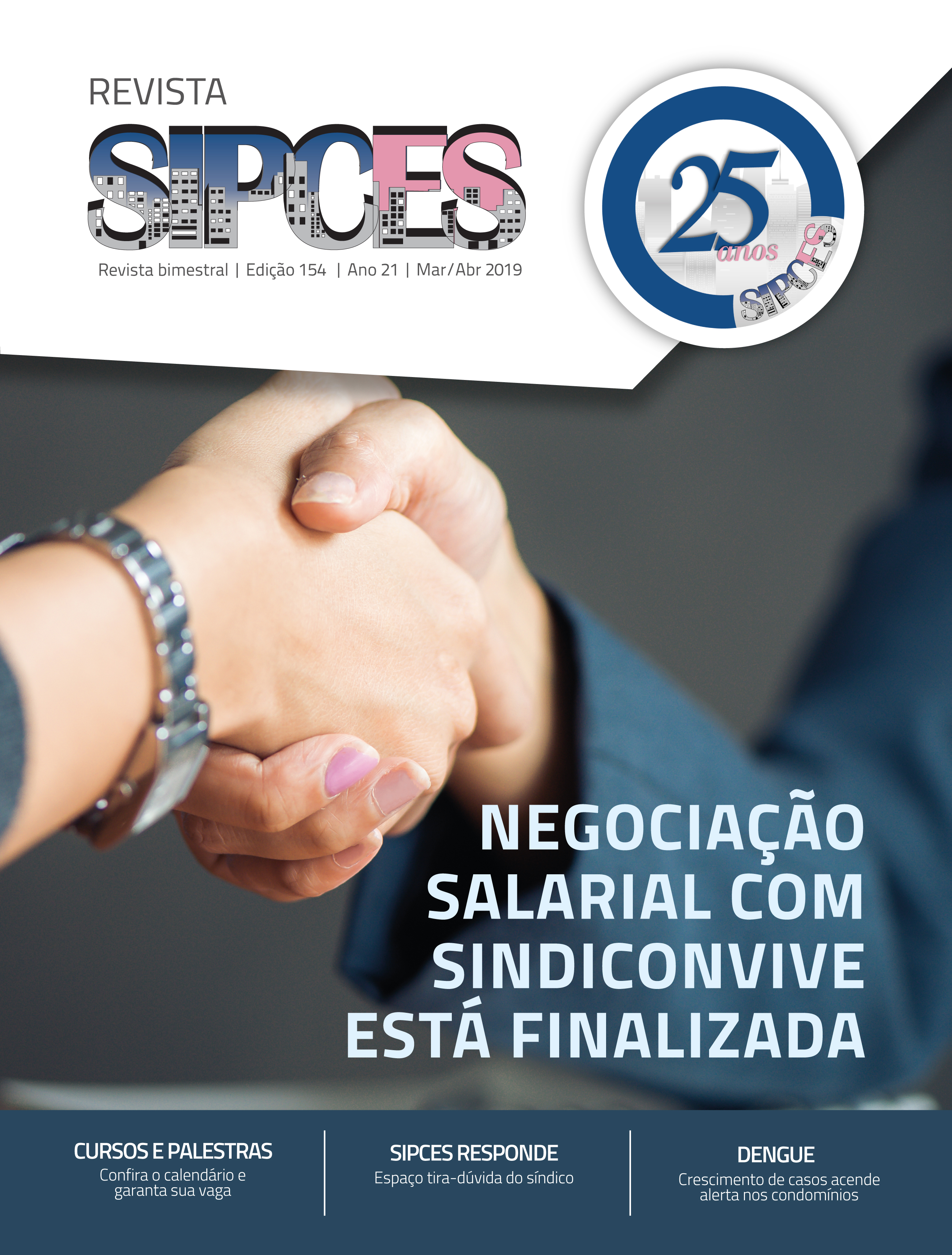 Capa: Revista SIPCES Março/Abril