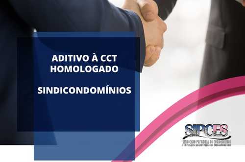 Termo Aditivo à CCT - Homologado
