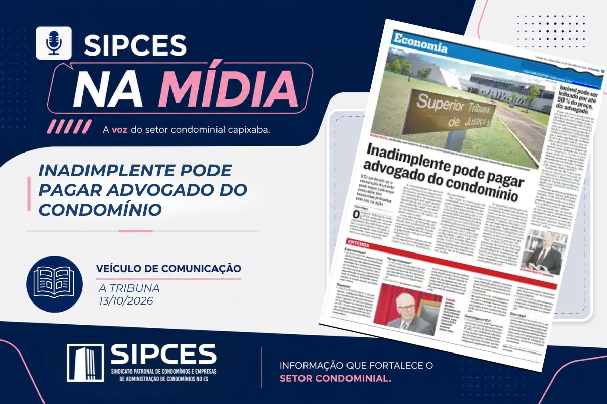 Inadimplente pode pagar advogado do condomínio