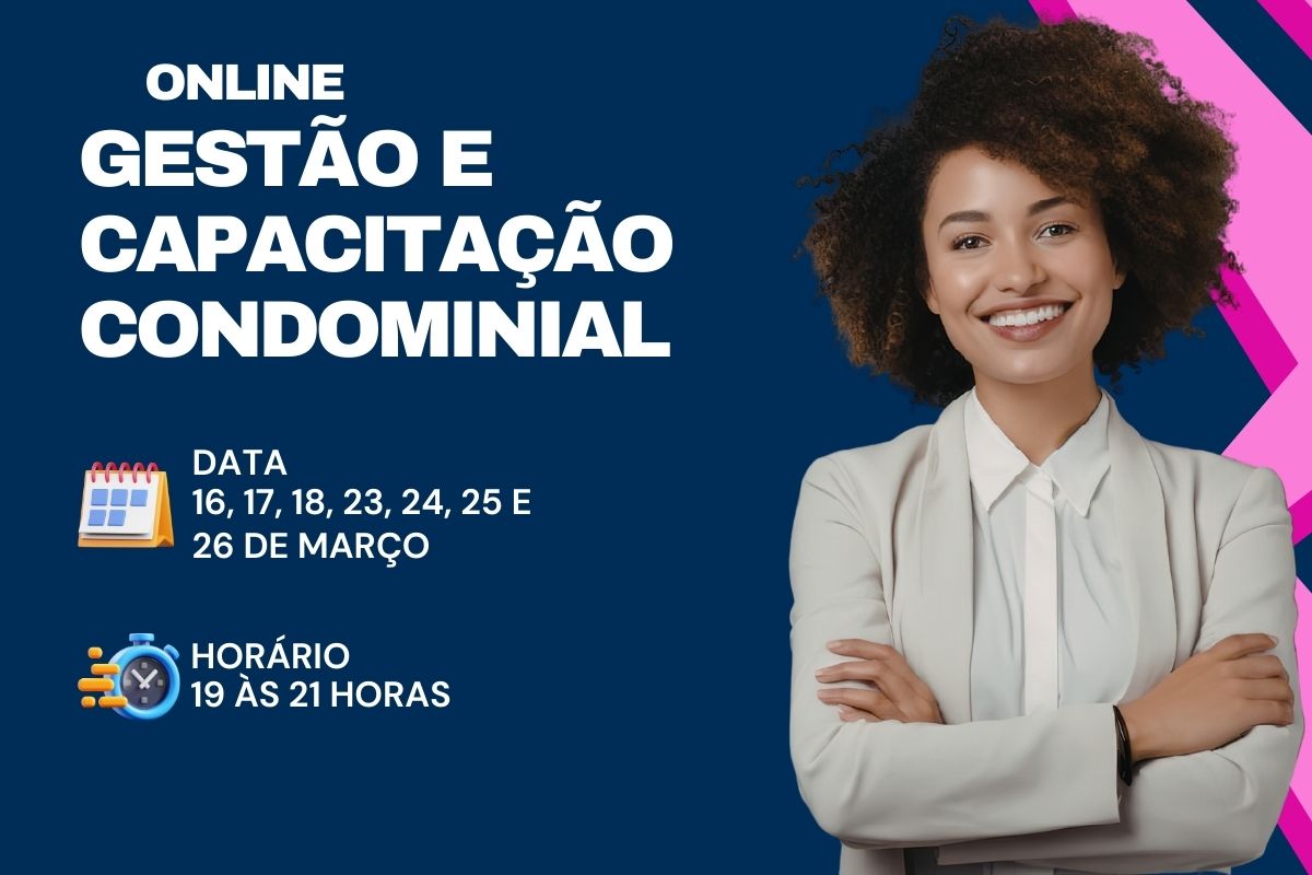 SIPCES abre inscrições para o curso Gestão e Capacitação Condominial 2026